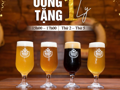 BẬT MÍ VỀ CÁC DÒNG BIA THỦ CÔNG TẠI NHÀ HÀNG GOLD SHIP