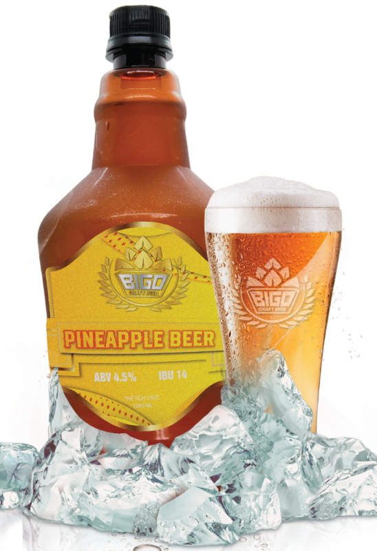 PINEAPPLE BEER (ABV 4.5% · IBU 14)